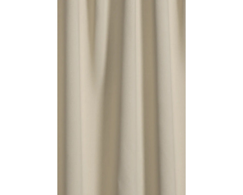Beiger Vorhang aus Stoff