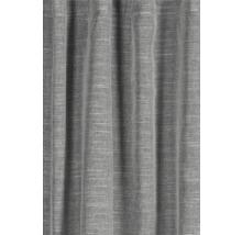 Grauer Vorhang mit textilem Gewebe