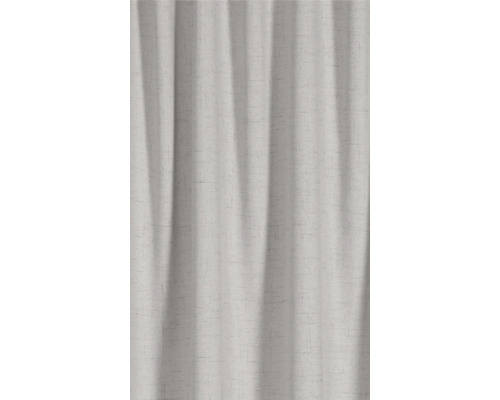 Textile Gardine mit Falten und Textur