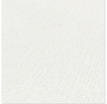 Weiße Papierstrukturtapete im Detail