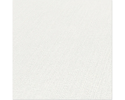 Weiße Papierstrukturtapete im Detail