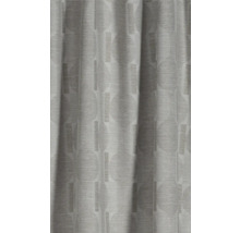 Gardine mit Kreismuster