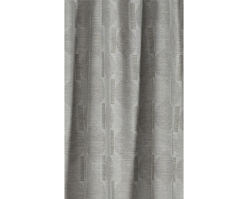 Gardine mit Kreismuster