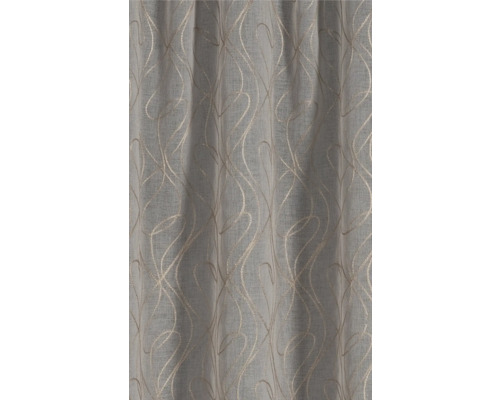 Gardine mit gesticktem Muster