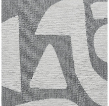 Detailansicht eines Textilstoffs mit geometrischem Muster