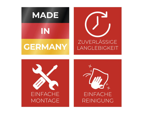 SCHULTE Badheizkörper München 1775x600 mm weiß Anschluss Beidseitig unten Produktmerkmale: Hergestellt in Deutschland, Zuverlässigkeit, Langlebigkeit, einfache Montage, einfache Reinigung