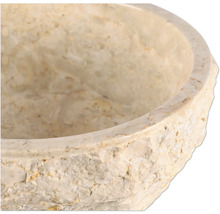 Aufgesetztes Waschbecken aus Marmor