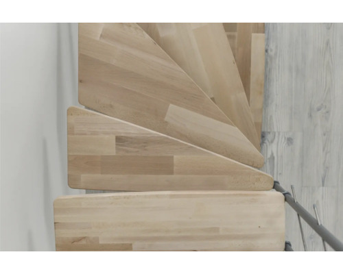Wendeltreppe aus Holz