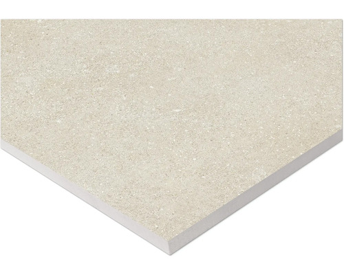 Einzelne helle Bodenfliese