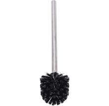 Toilettenbürste mit silberfarbenem Griff