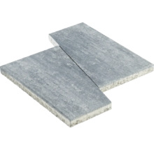 Graue Pflastersteine aus Beton