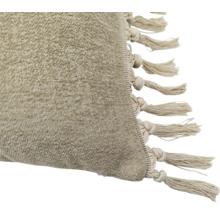 Dekokissen mit Fransen