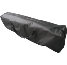 Schwarze Tragetasche mit Reißverschluss