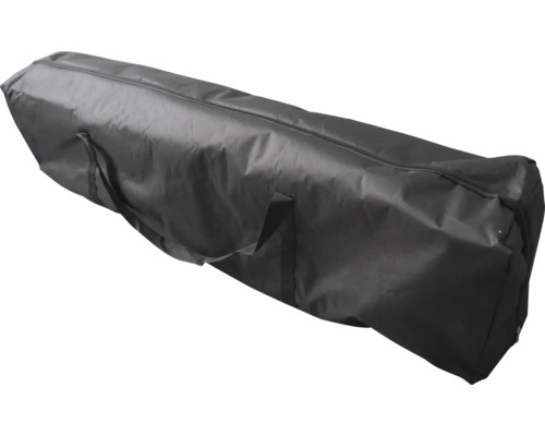 Schwarze Tragetasche mit Reißverschluss