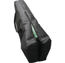 Schwarze Tragetasche mit Reißverschluss