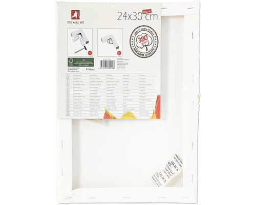 Keilrahmen mit den Maßen 24 mal 30 Zentimeter