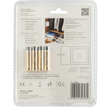 LED Lampe mit Bewegungsmelder, inklusive Batterien