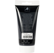 Tube schwarze Künstler-Acrylfarbe