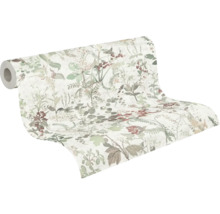 Tapetenrolle mit Pflanzenmuster