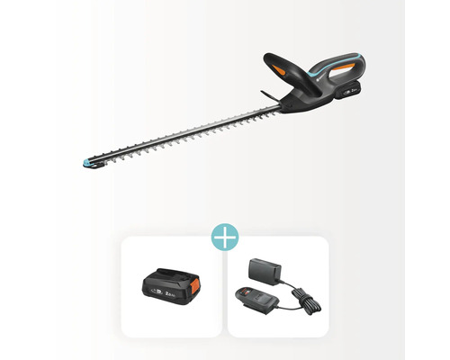 Gardena Akku-Heckenschere mit Akku und Ladegerät