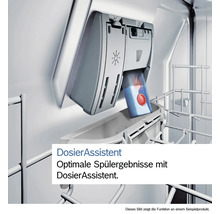 Geschirrspüler mit Dosierassistent und Reinigertab