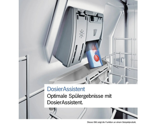 Spülmaschine mit Dosierassistent und Spültab