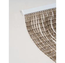 Dekorative Perlenkette mit weißer Aufhängung für Tür oder Fenster