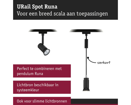 URail Spot Runa für verschiedene Anwendungen.