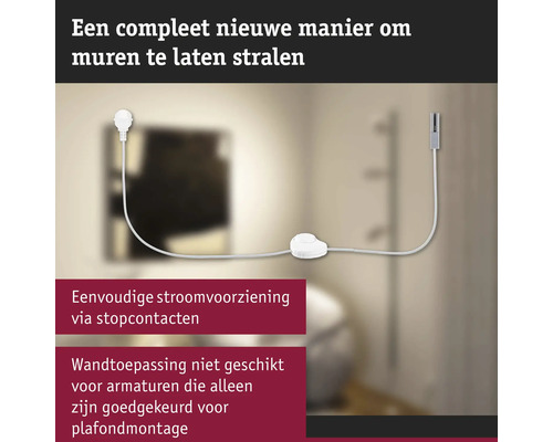 Weißer Stecker mit weißem Kabel und Schalter für Lampen