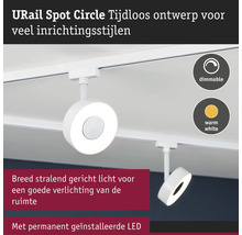URail Spot Circle LED-Deckenleuchte, dimmbar, warmweiß