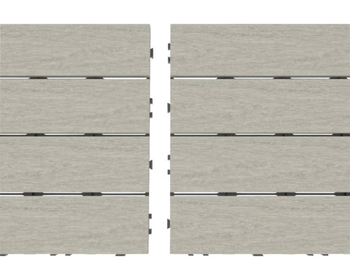 Terrassendielen aus Holzverbundwerkstoff für den Außenbereich