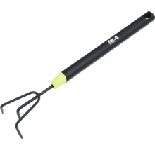 for_q Logo Gartenkralle mit drei Zinken und Griff