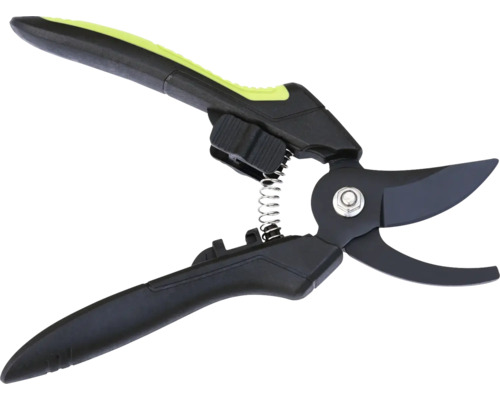 Gartenschere mit Feder und Verriegelung