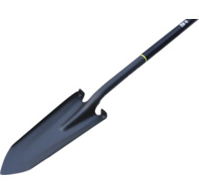 Spaten mit geradem Blatt und Stiel