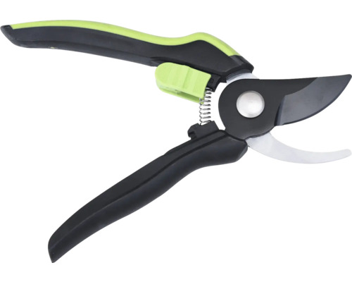 Gartenschere mit Feder und Sicherheitsverschluss