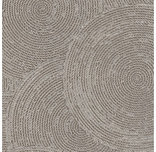 Tapete mit spiralförmigem Seildesign