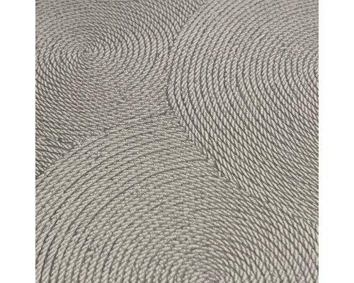 Nahaufnahme einer Tapete mit spiralförmigem Seilmuster