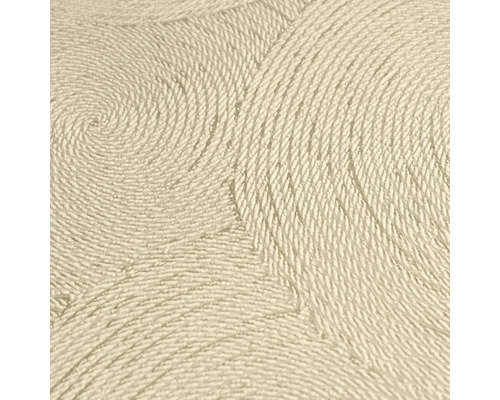 Detailaufnahme einer Tapete mit Spiralmuster