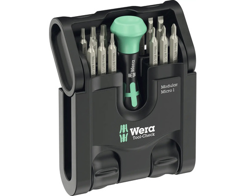 Wera Schraubendreher Set mit verschiedenen Bits und Halter