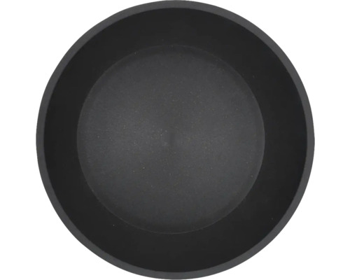 Runde Pflanzschale aus Kunststoff