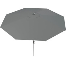 Grauer Sonnenschirm für den Außenbereich