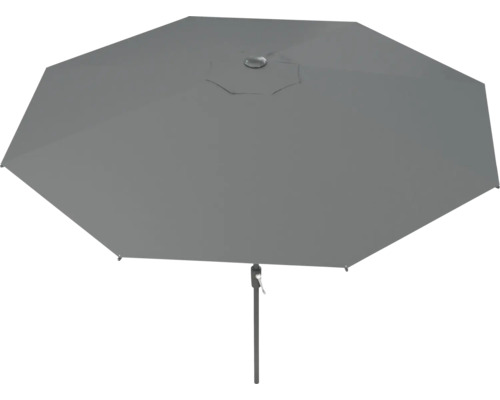 Grauer Sonnenschirm für den Außenbereich