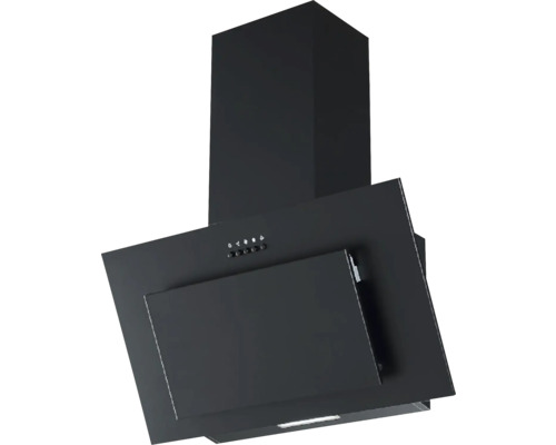 Schwarze Dunstabzugshaube für die Küche