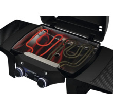Elektrischer Grill mit Heizelement und Bedienelementen