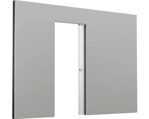 Wand mit integrierter Schiebetür für den Innenausbau