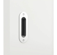 Eingelassener Griff aus Metall für Schiebetüren