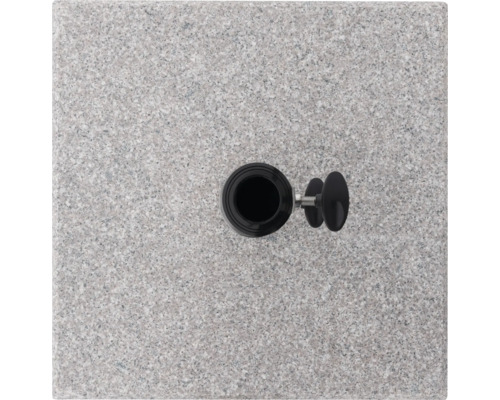 Granit Sonnenschirmständer mit Feststellschraube