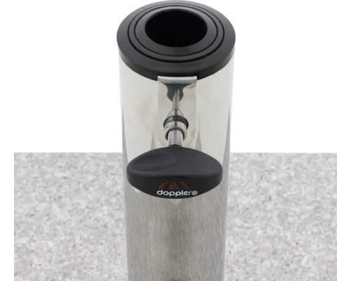 Doppler Logo Schirmständer