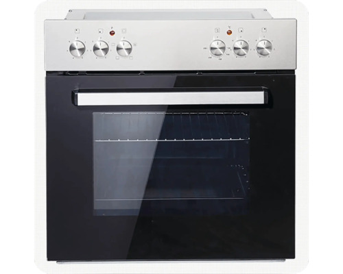 Elektroherd mit Bedienknöpfen und Sichtfenster