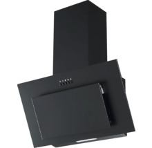 Schwarze Dunstabzugshaube zur Wandmontage